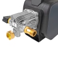 What is the maximum flow rate for a pressure washer?