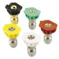 What is the difference between pressure washer nozzles?