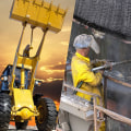 Are there any special considerations for disposing of waste water from power or high-pressure washing jobs?