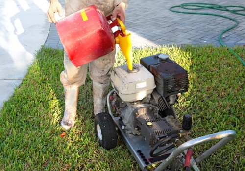 How often should i change pressure washer oil?