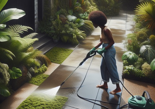 How many psi do you need to clean a patio?