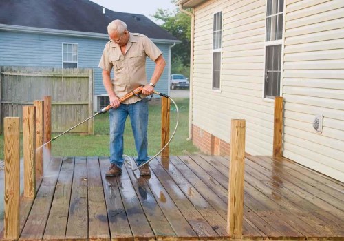 Restoring Wood Decks with Pressure Washing: A Comprehensive Guide