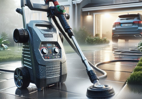 Is there an adjustable psi for pressure washer?